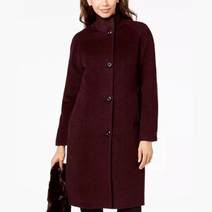 Jones New York Wool Alpaca Walker Coat Size 12